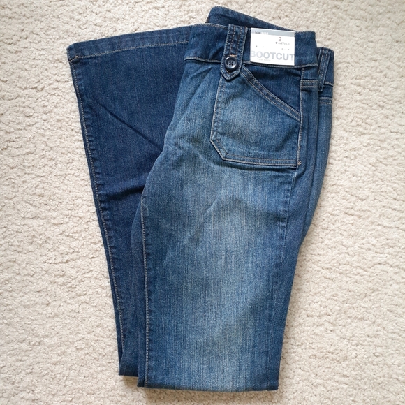 (NWT) NY&C Denim Blue Low Rise Bootcut Jea… - Picture 3 of 7